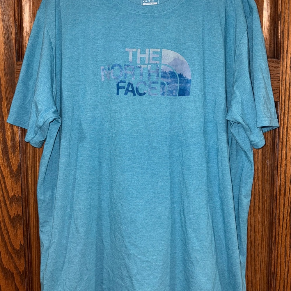 The North Face Men's Blue Graphic Tee